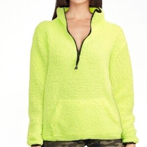 Butter Yellow Sherpa Pullover